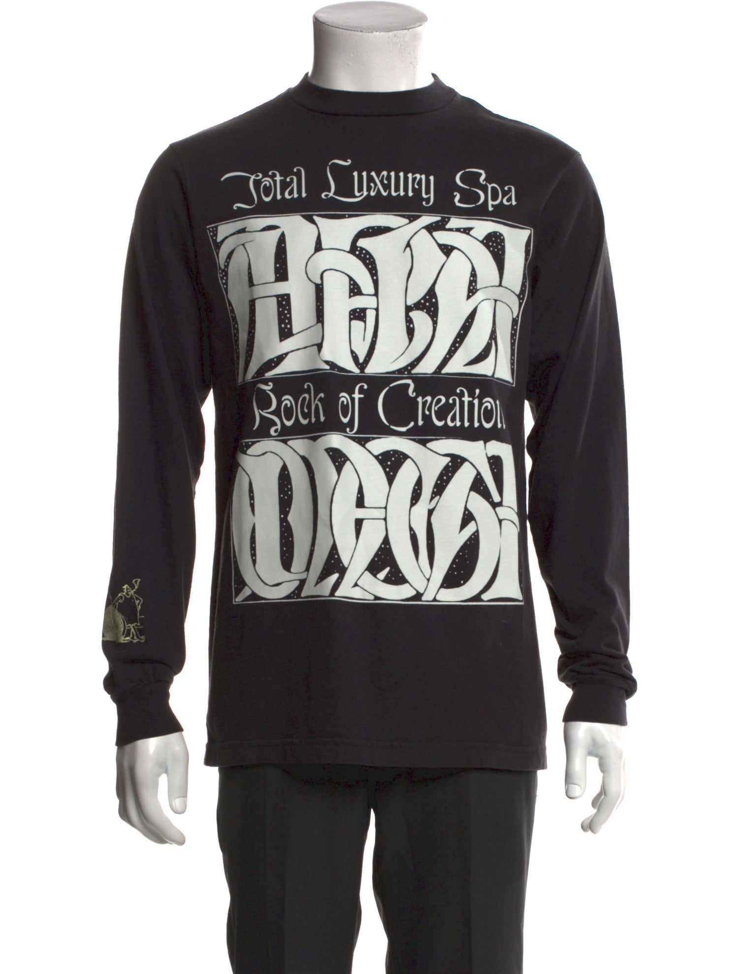 Total Luxury Spa Graphic Print Crew Neck T-Shirt