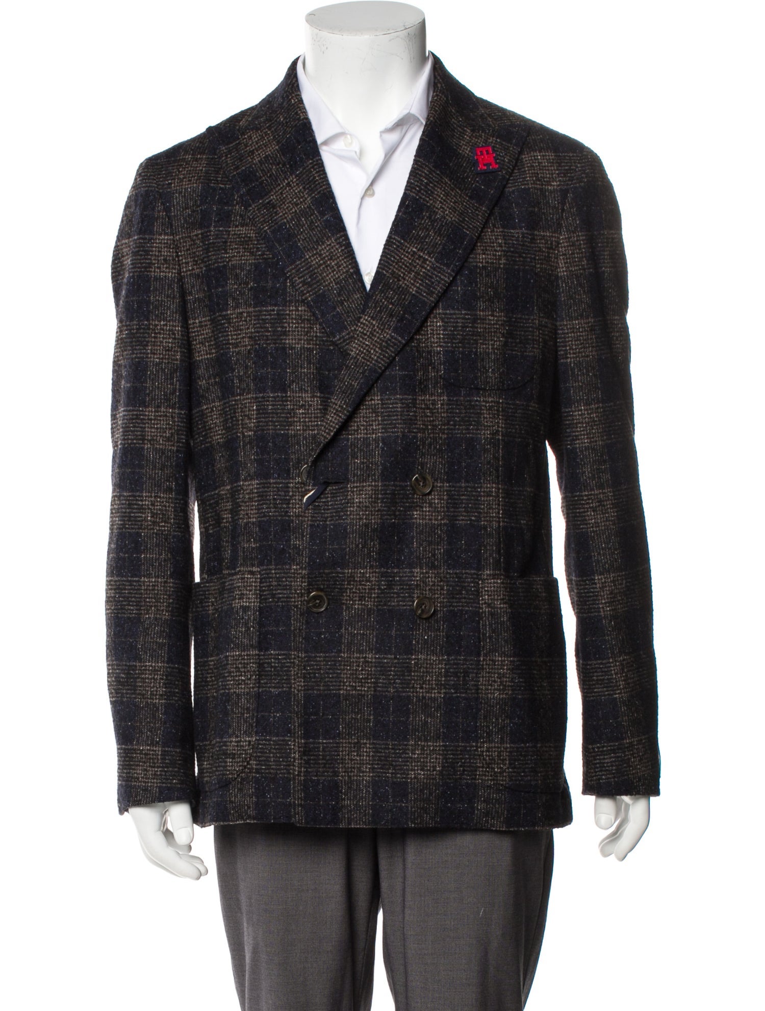 Tommy Hilfiger Plaid Print Blazer w/ Tags