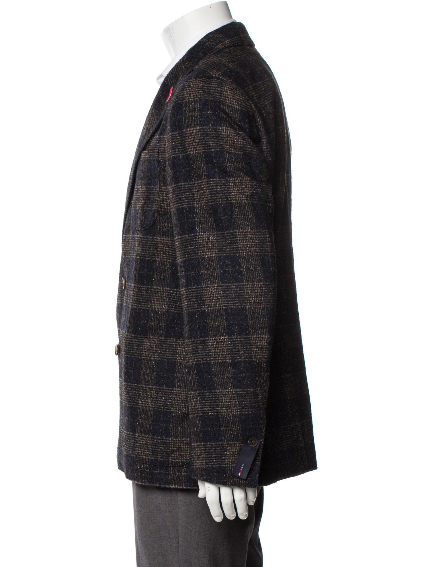 Tommy Hilfiger Plaid Print Blazer w/ Tags