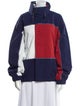Tommy Hilfiger Colorblock Pattern Bomber Jacket