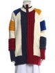 Tommy Hilfiger Colorblock Pattern Mock Neck Sweater