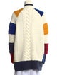 Tommy Hilfiger Colorblock Pattern Mock Neck Sweater