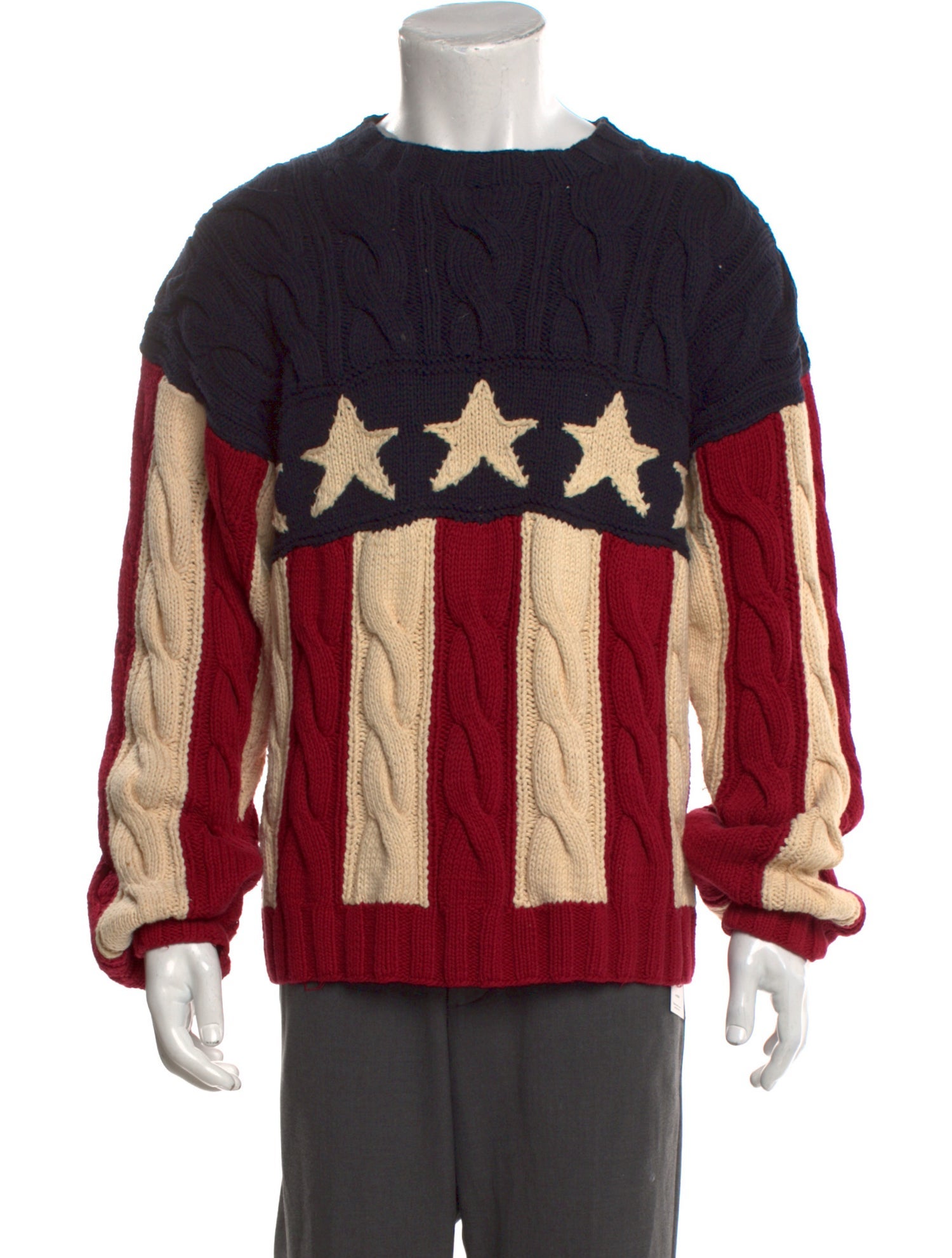 Tommy Hilfiger Printed Crew Neck Pullover