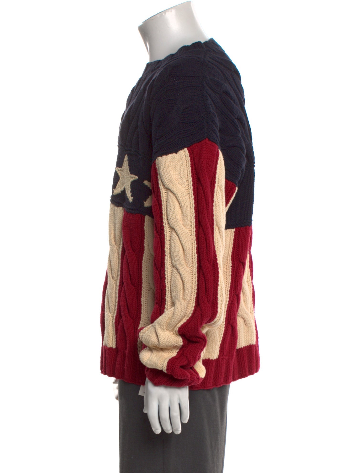 Tommy Hilfiger Printed Crew Neck Pullover