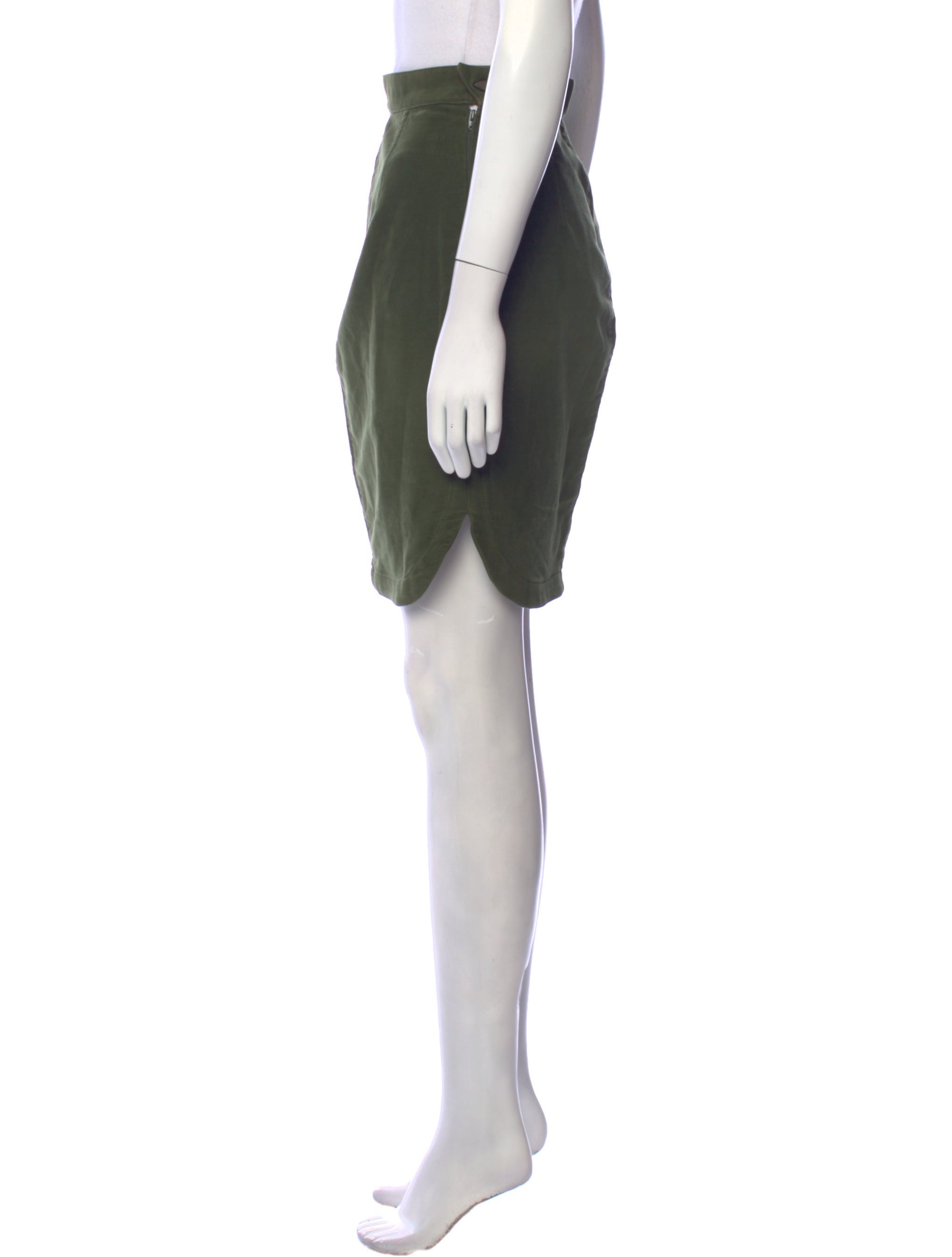 Thierry Mugler Activ Vintage Knee-Length Skirt