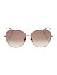The Marc Jacobs Oversize Tinted Sunglasses
