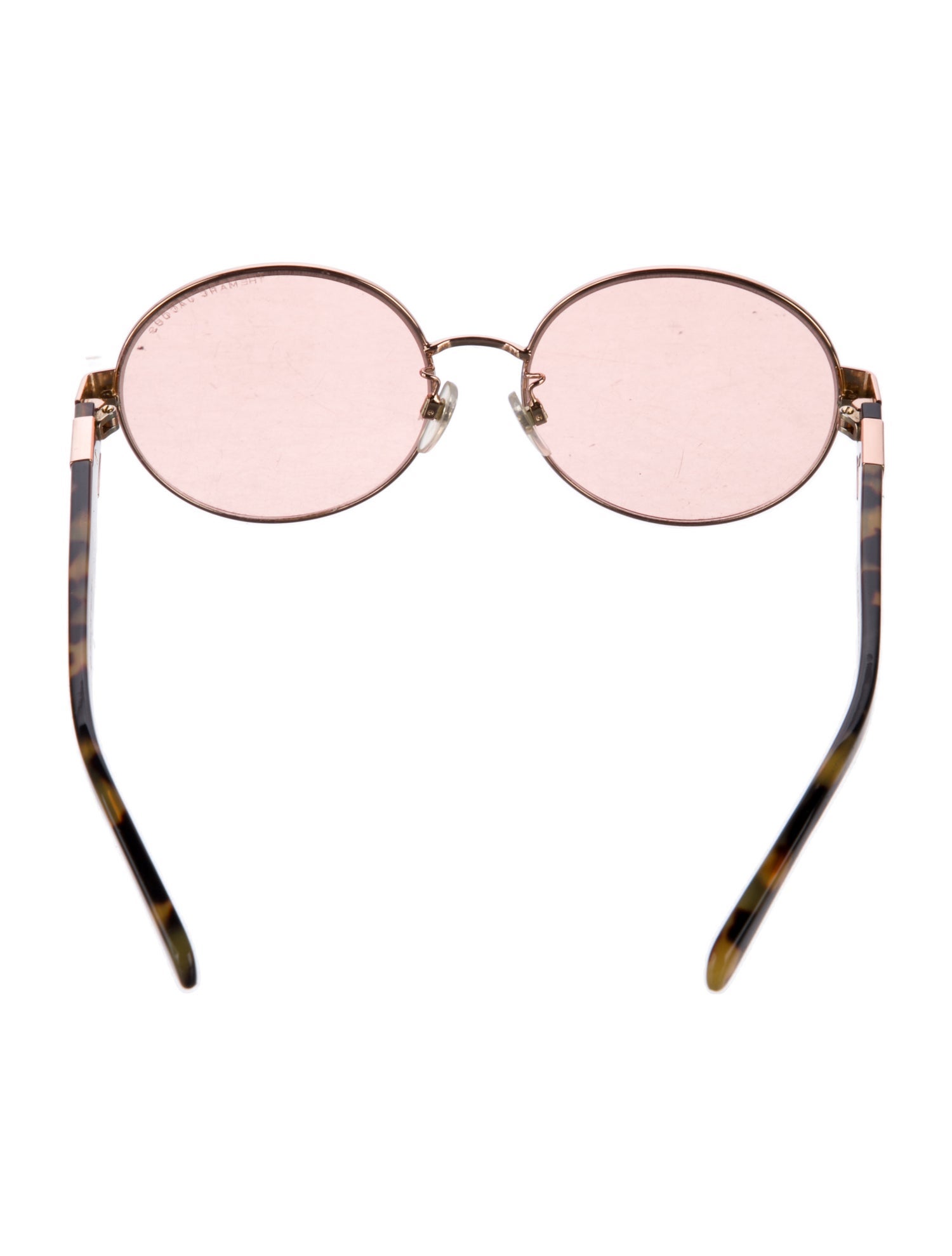 The Marc Jacobs Round Mirrored Sunglasses