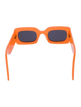 The Marc Jacobs Square Mirrored Sunglasses
