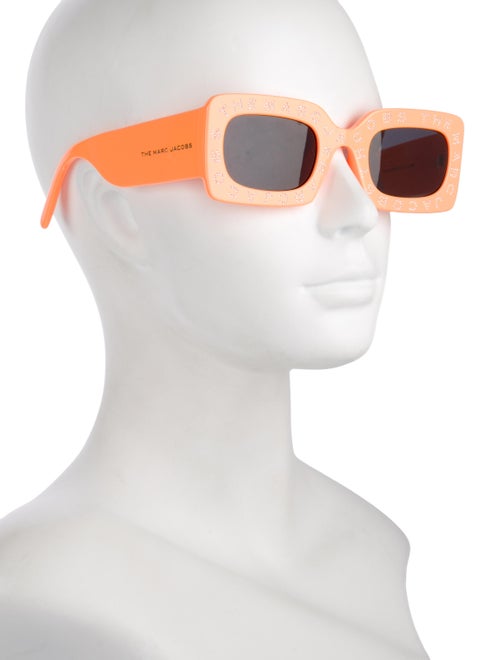 The Marc Jacobs Square Mirrored Sunglasses