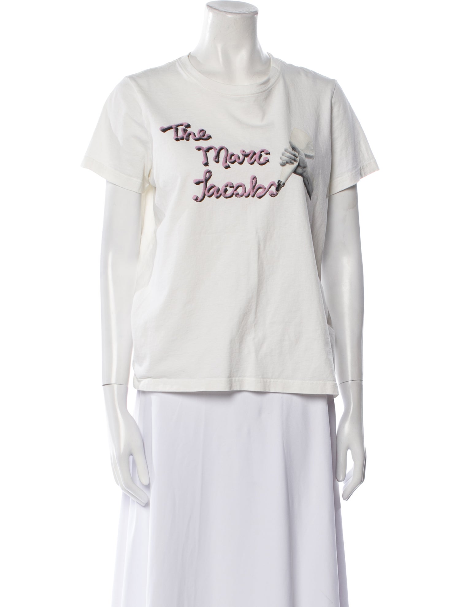 The Marc Jacobs Graphic Print Crew Neck T-Shirt