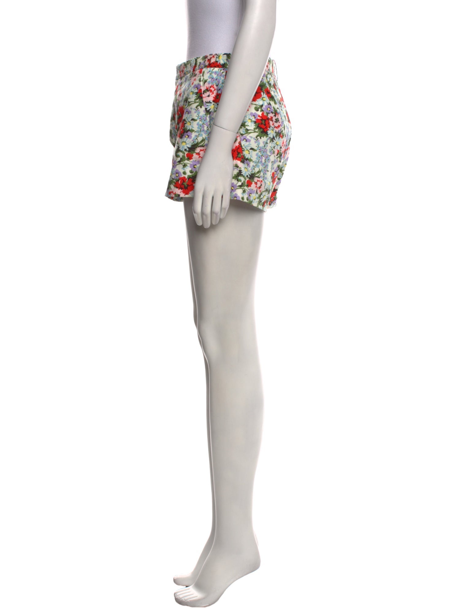 The Marc Jacobs Floral Print Mini Shorts