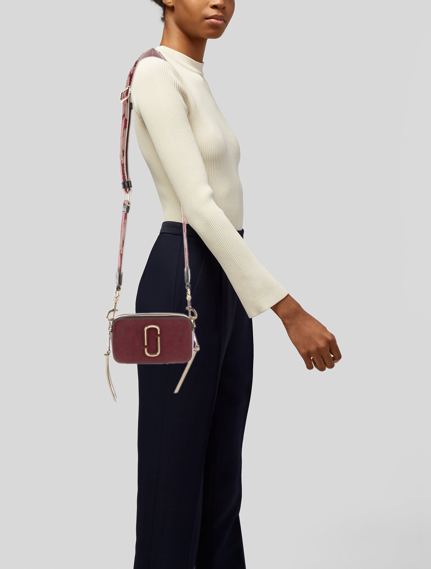 The Marc Jacobs Saffiano Leather Crossbody Bag