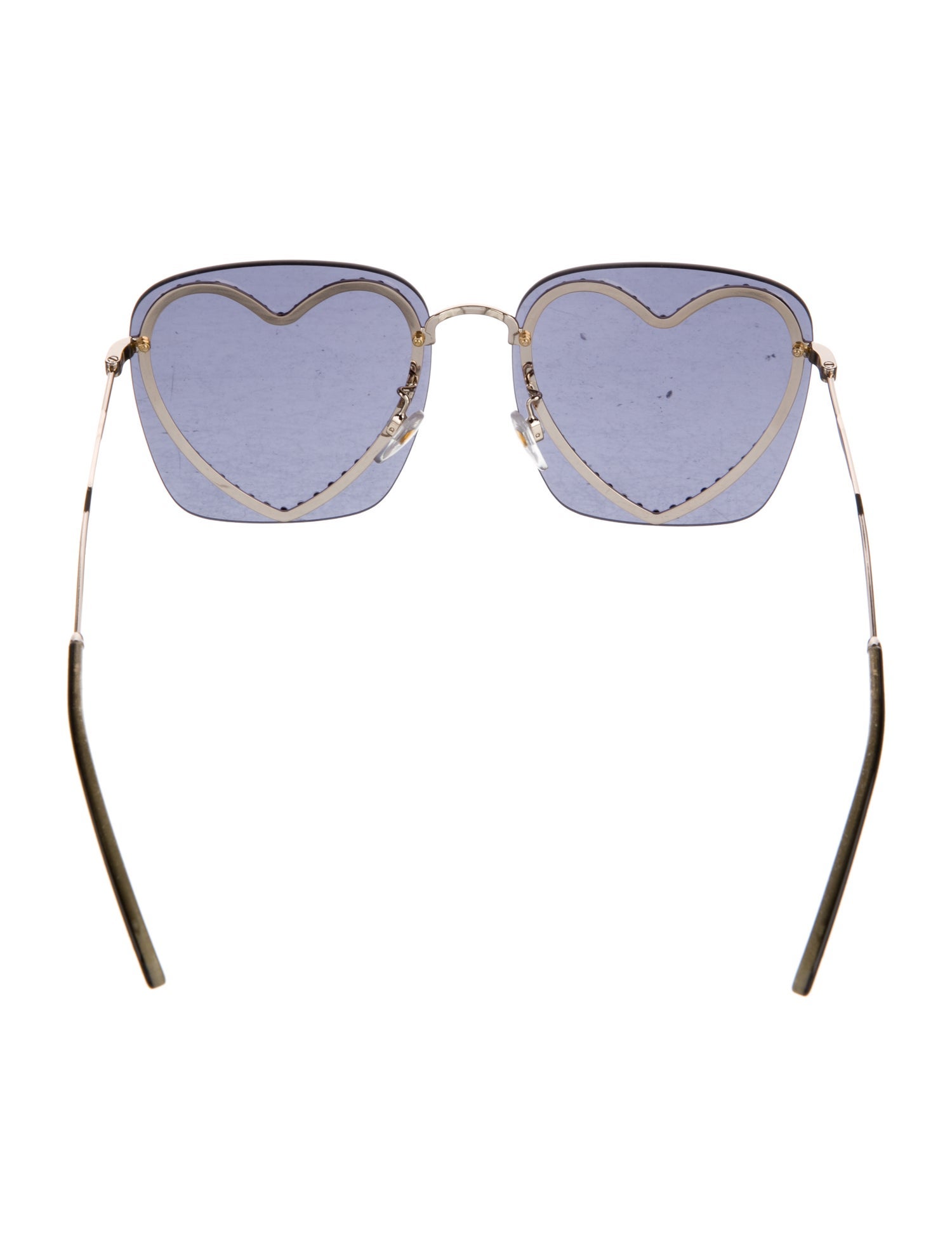 The Marc Jacobs Aviator Tinted Sunglasses