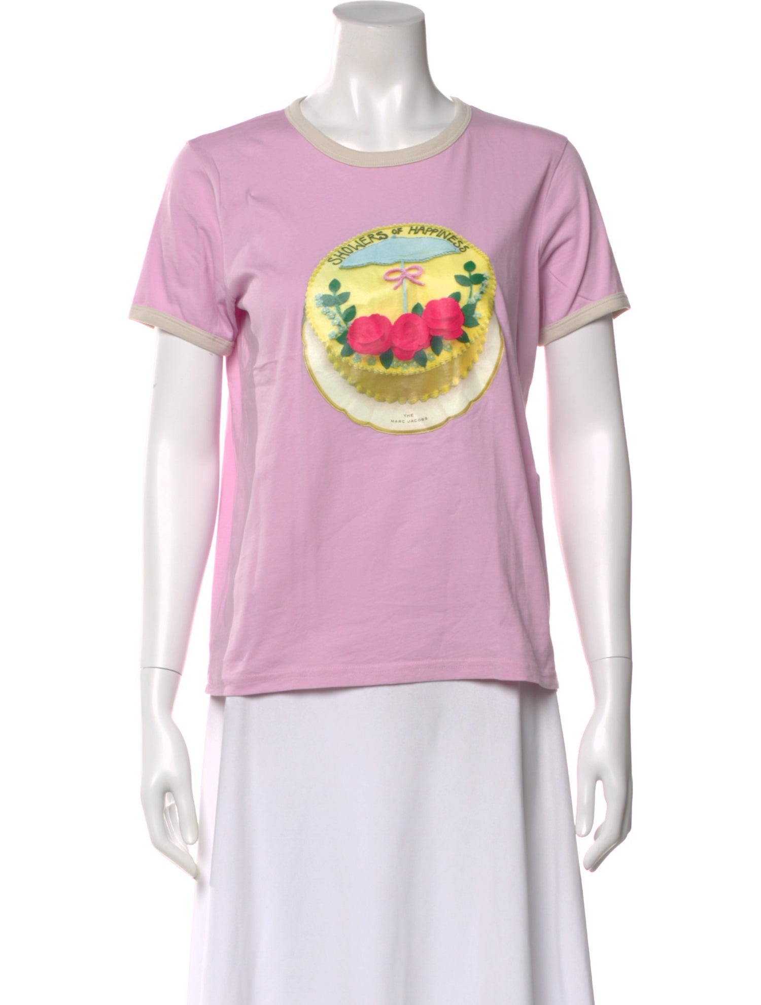 The Marc Jacobs Graphic Print Crew Neck T-Shirt