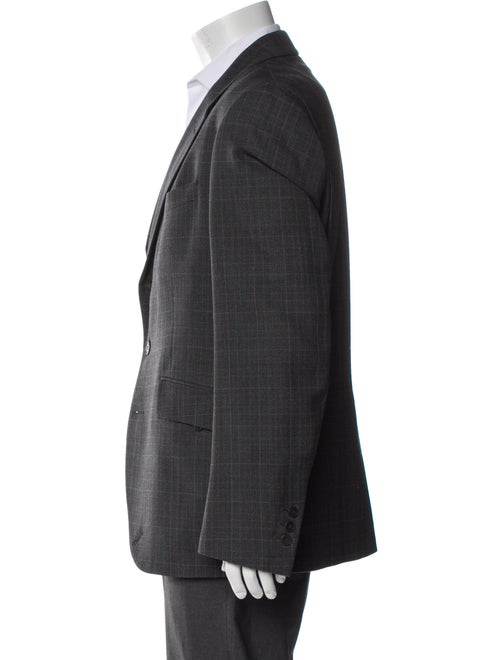 Timothy Everest Wool Plaid Print Blazer