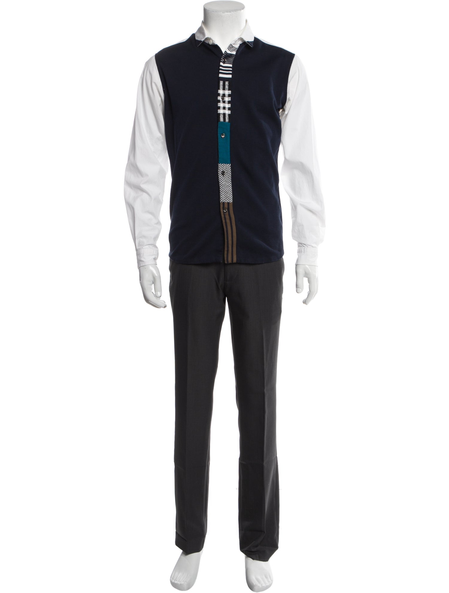 Tomorrowland Patterned Long Sleeve Shirt