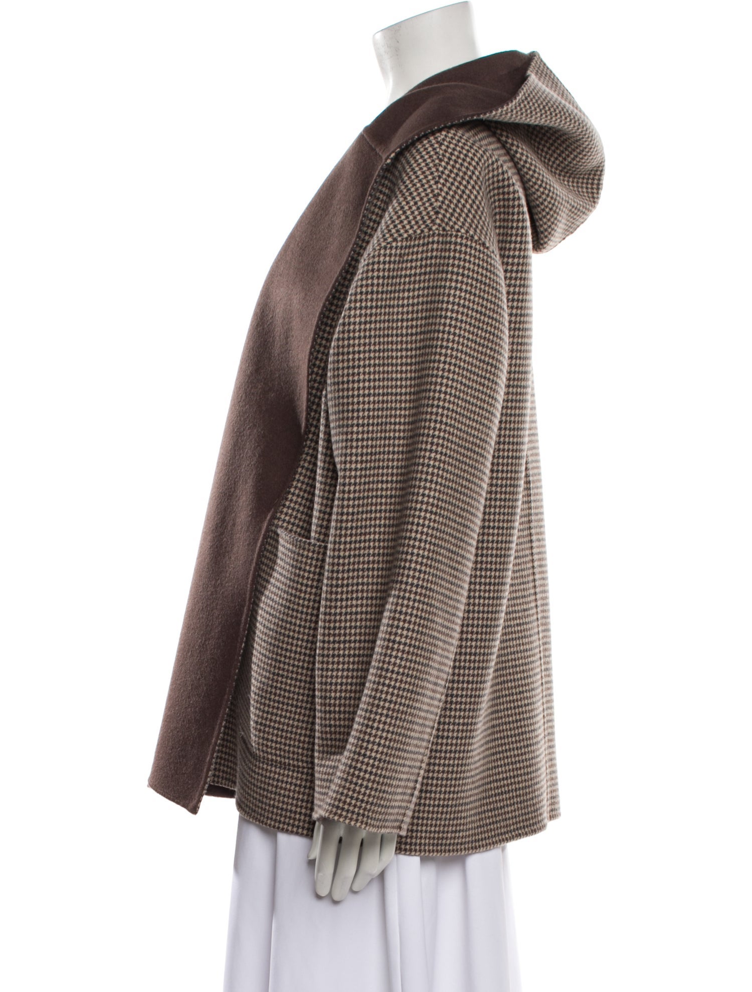 Tomorrowland Wool Houndstooth Print Jacket w/ Tags