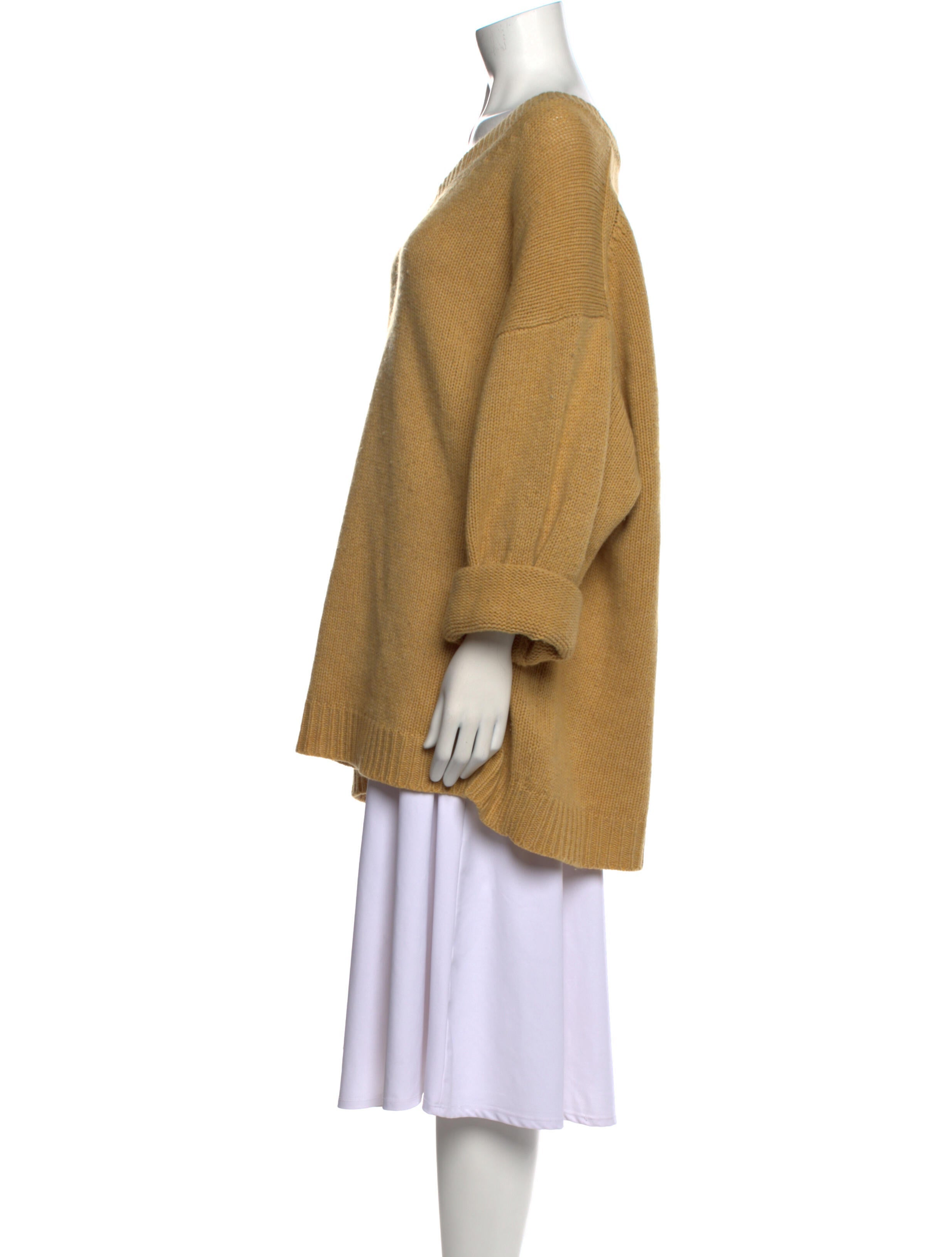 Tomorrowland Wool V-Neck Sweater