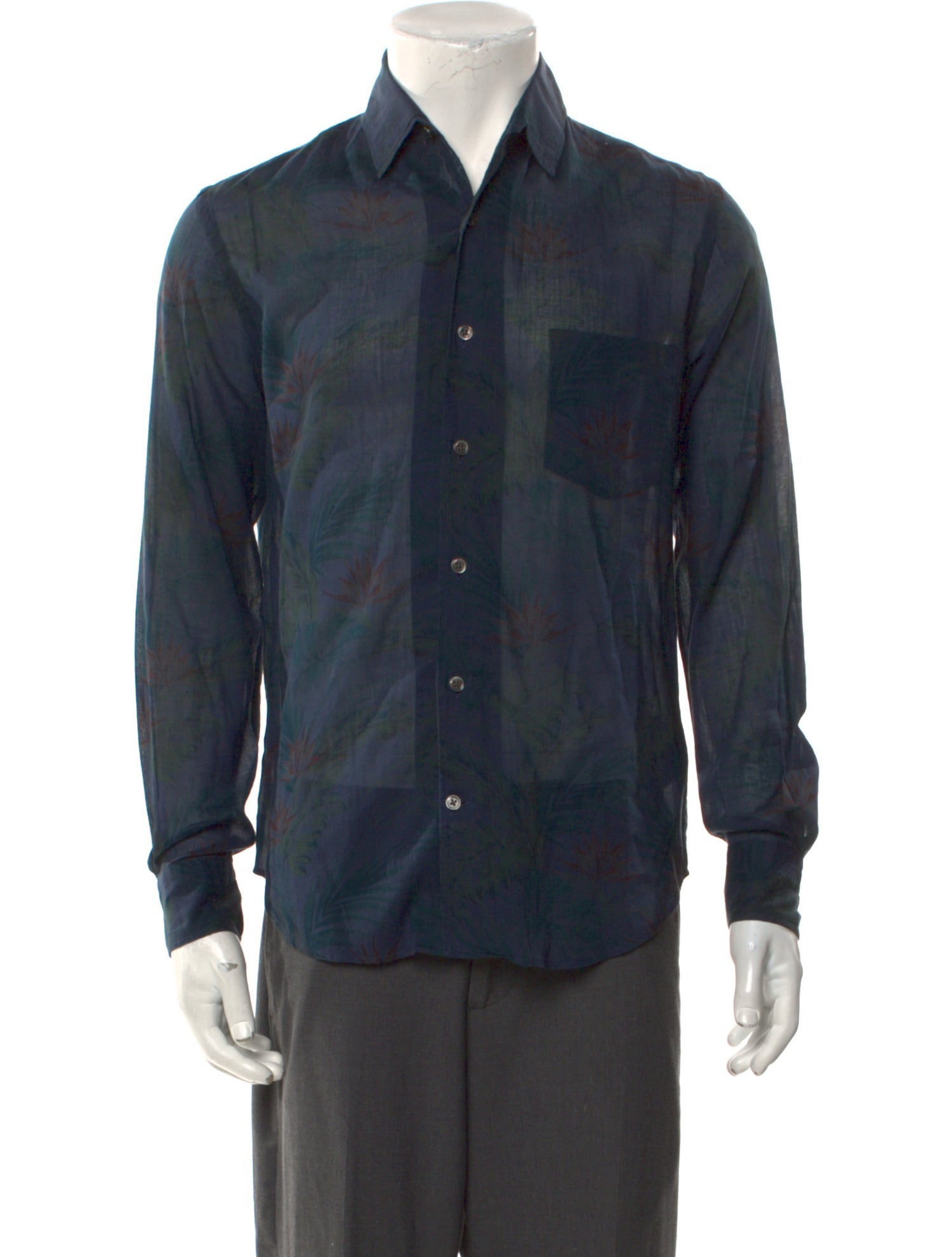 Tomorrowland Printed Long Sleeve Shirt