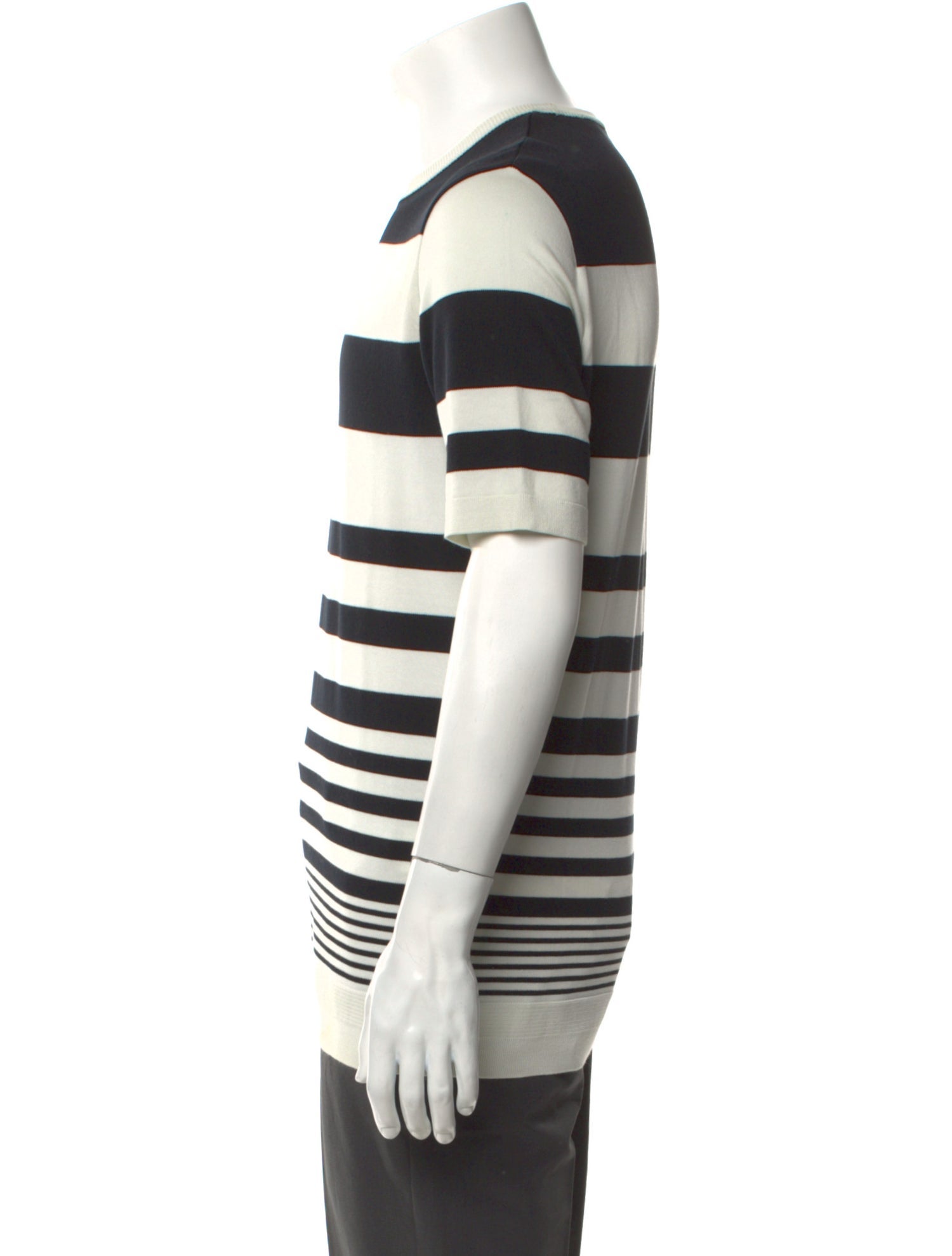 Tomorrowland Striped Crew Neck T-Shirt