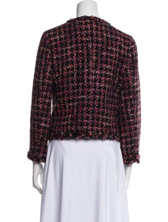 Tomorrowland Wool Tweed Pattern Evening Jacket