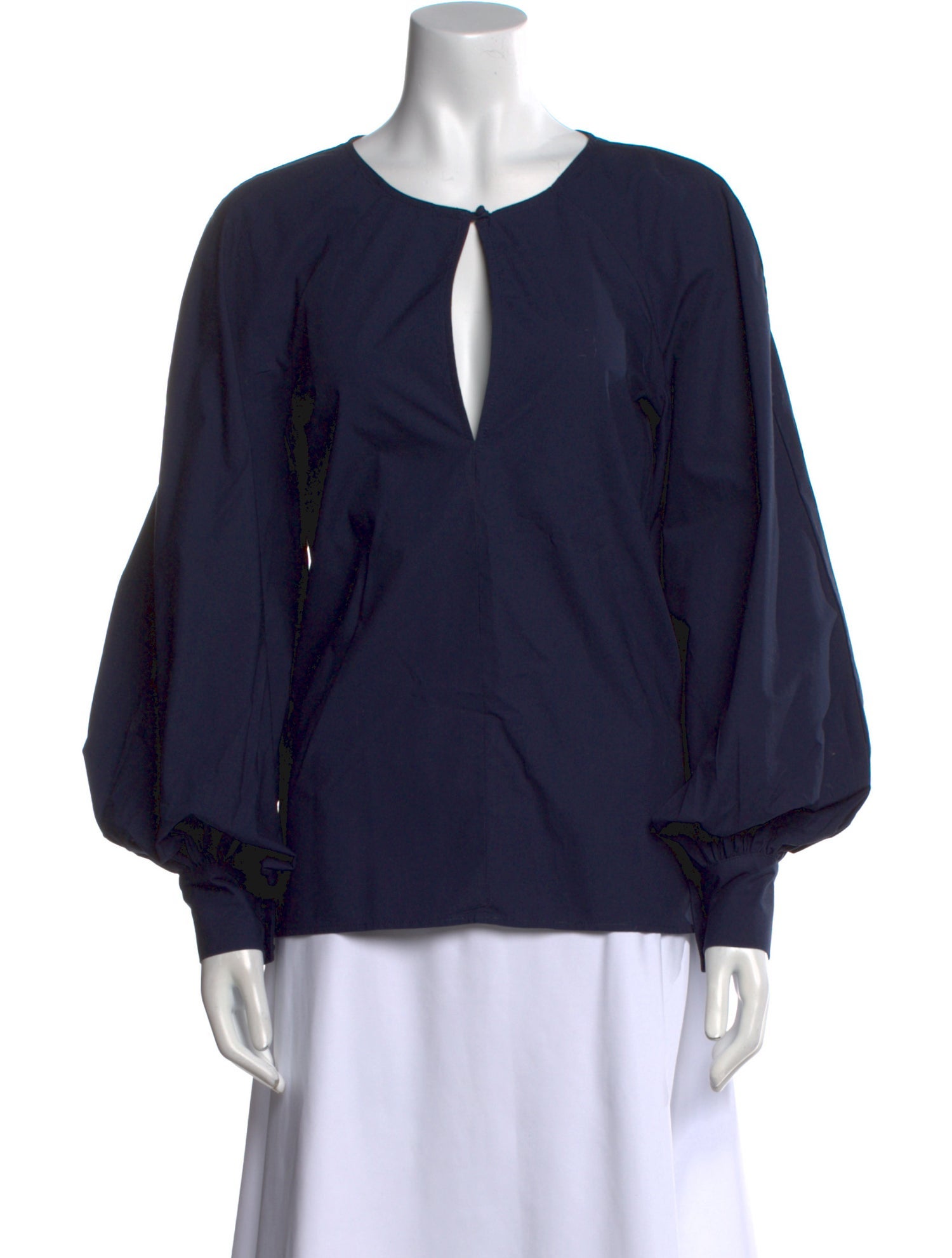 Tomorrowland V-Neck Long Sleeve Blouse