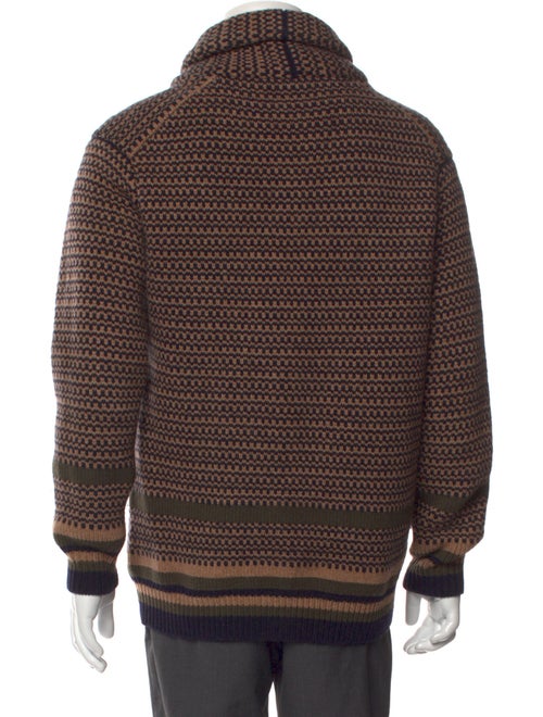 Tomorrowland Wool Printed Cardigan