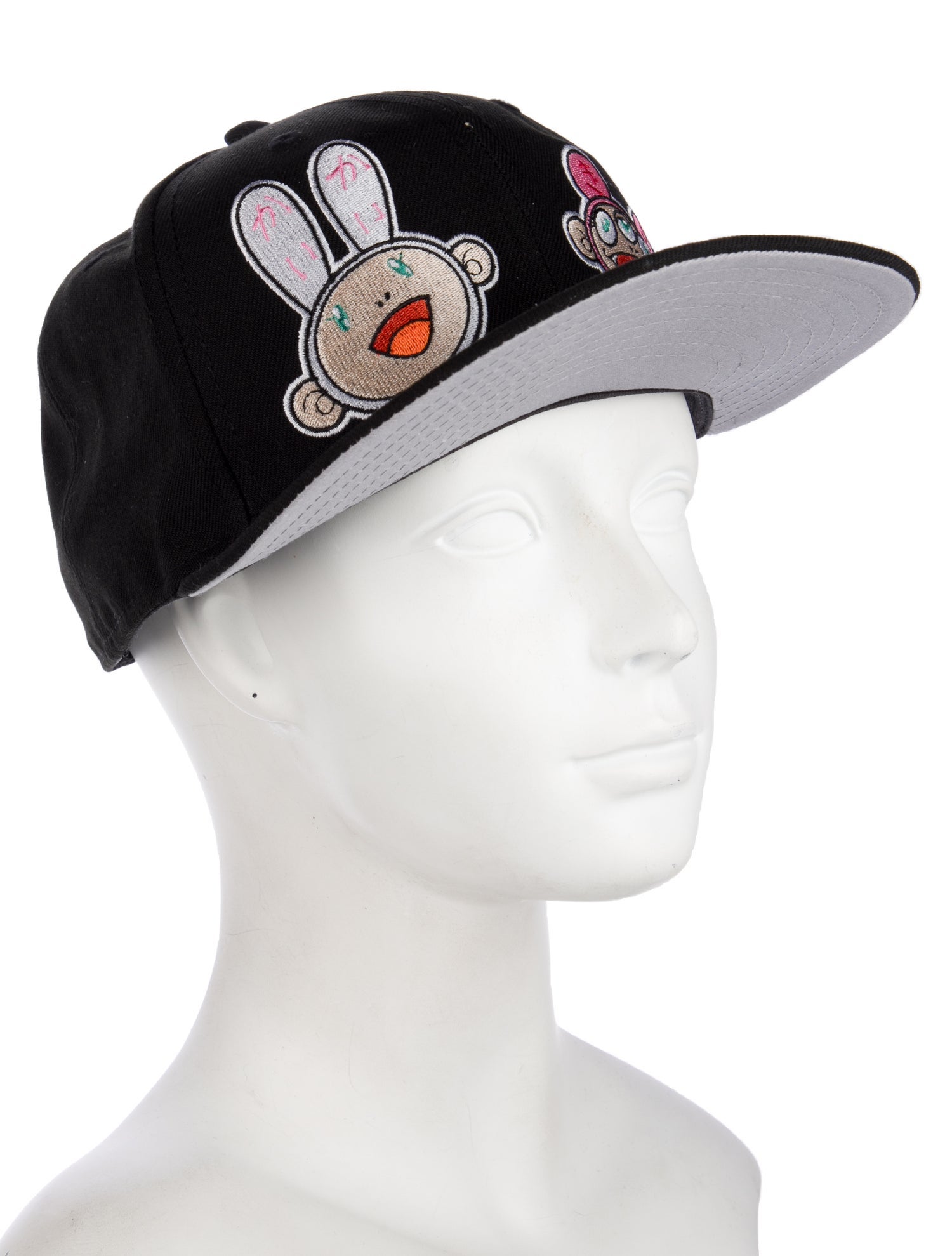 Takashi Murakami x New Era Snapback Hat With Embroidered Patches