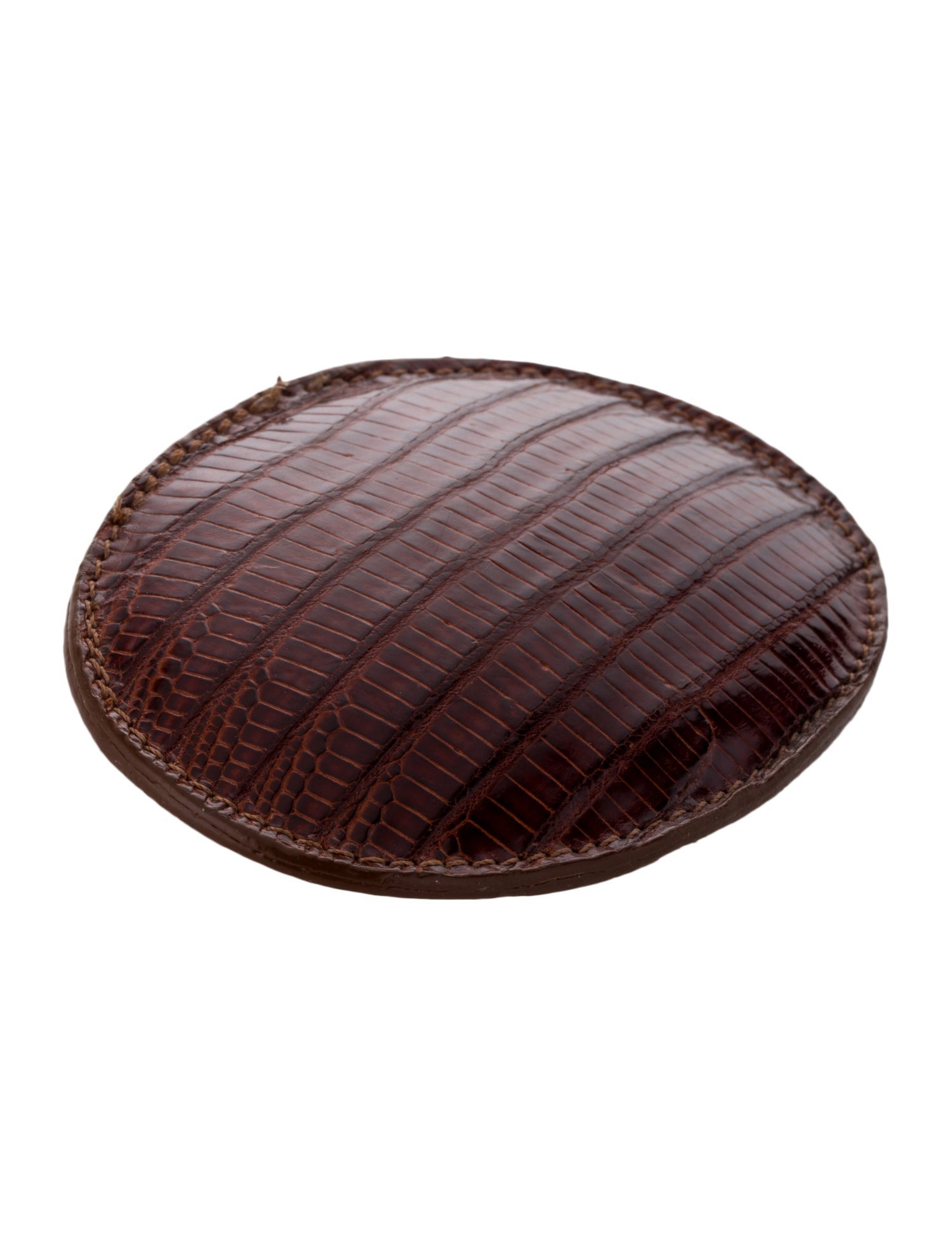 Tony Lama Leather Belt Buckle