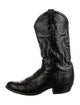 Tony Lama Lizard Patterned Western Boots