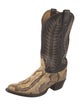 Tony Lama Vintage Snakeskin Western Boots