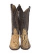 Tony Lama Vintage Snakeskin Western Boots
