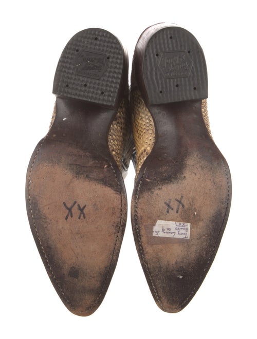 Tony Lama Vintage Snakeskin Western Boots