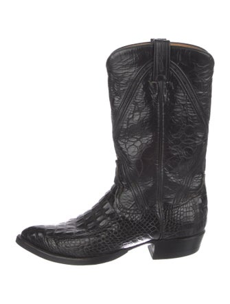 Tony Lama Leather Western Boots