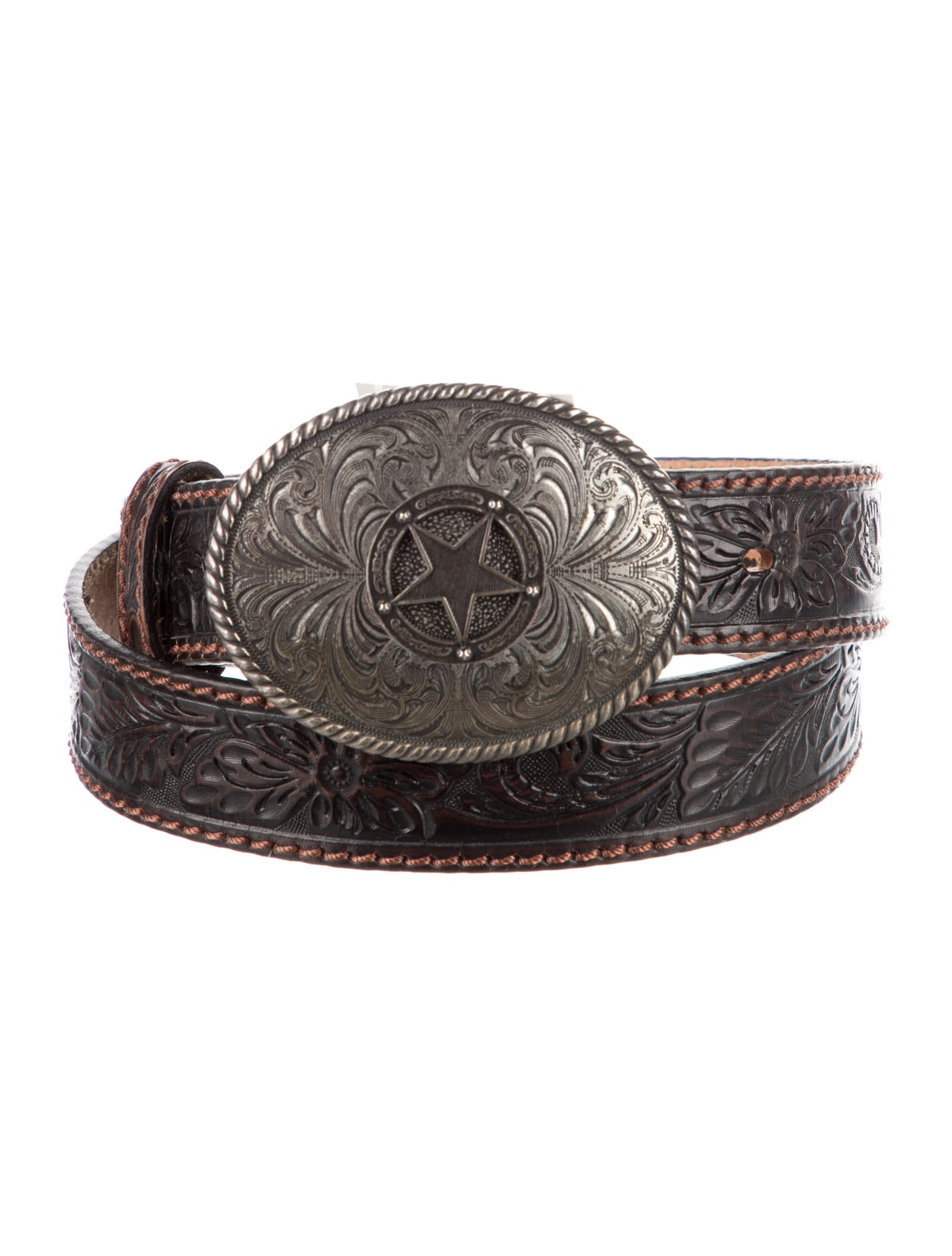 Tony Lama Leather Waist Belt