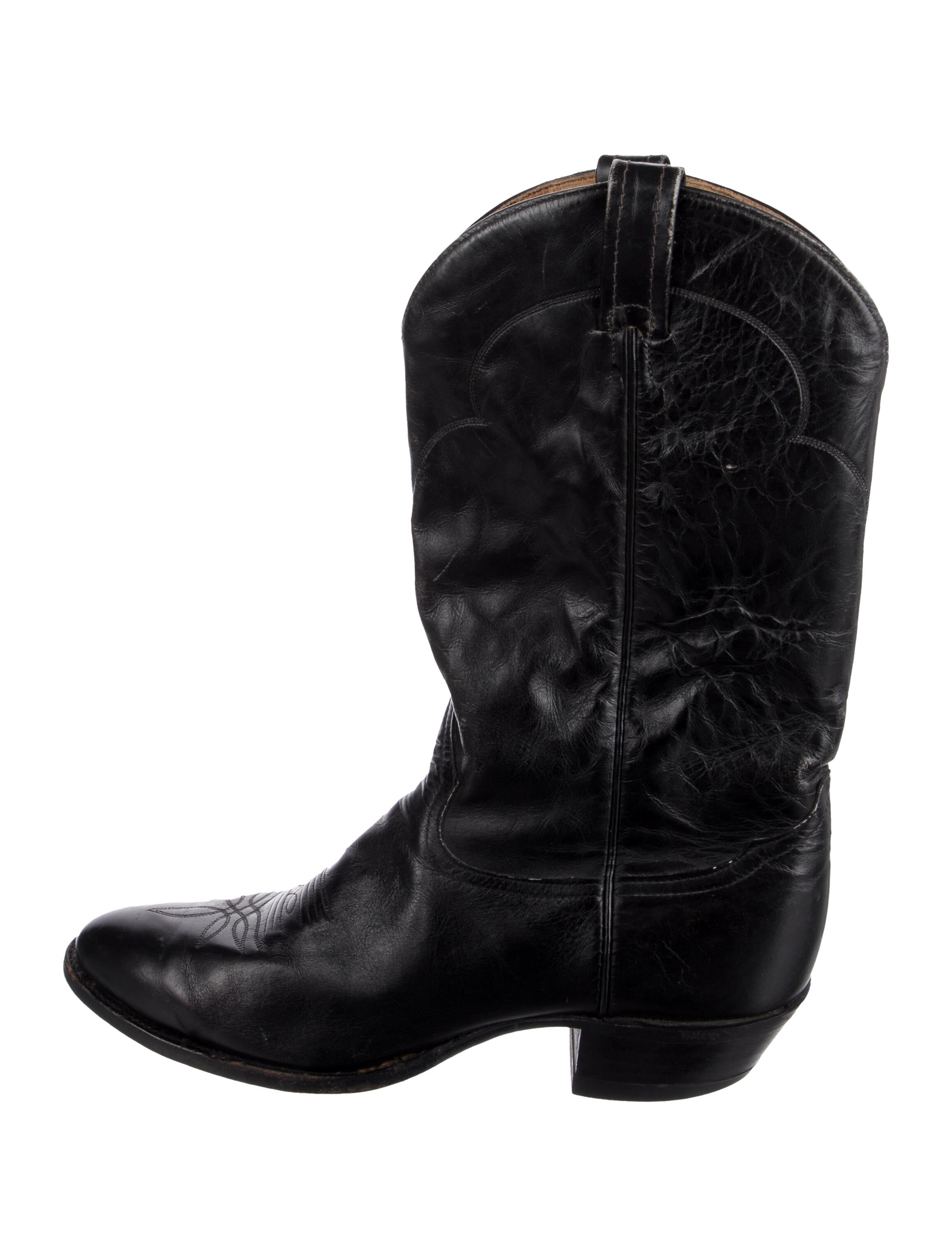 Tony Lama Leather Western Boots