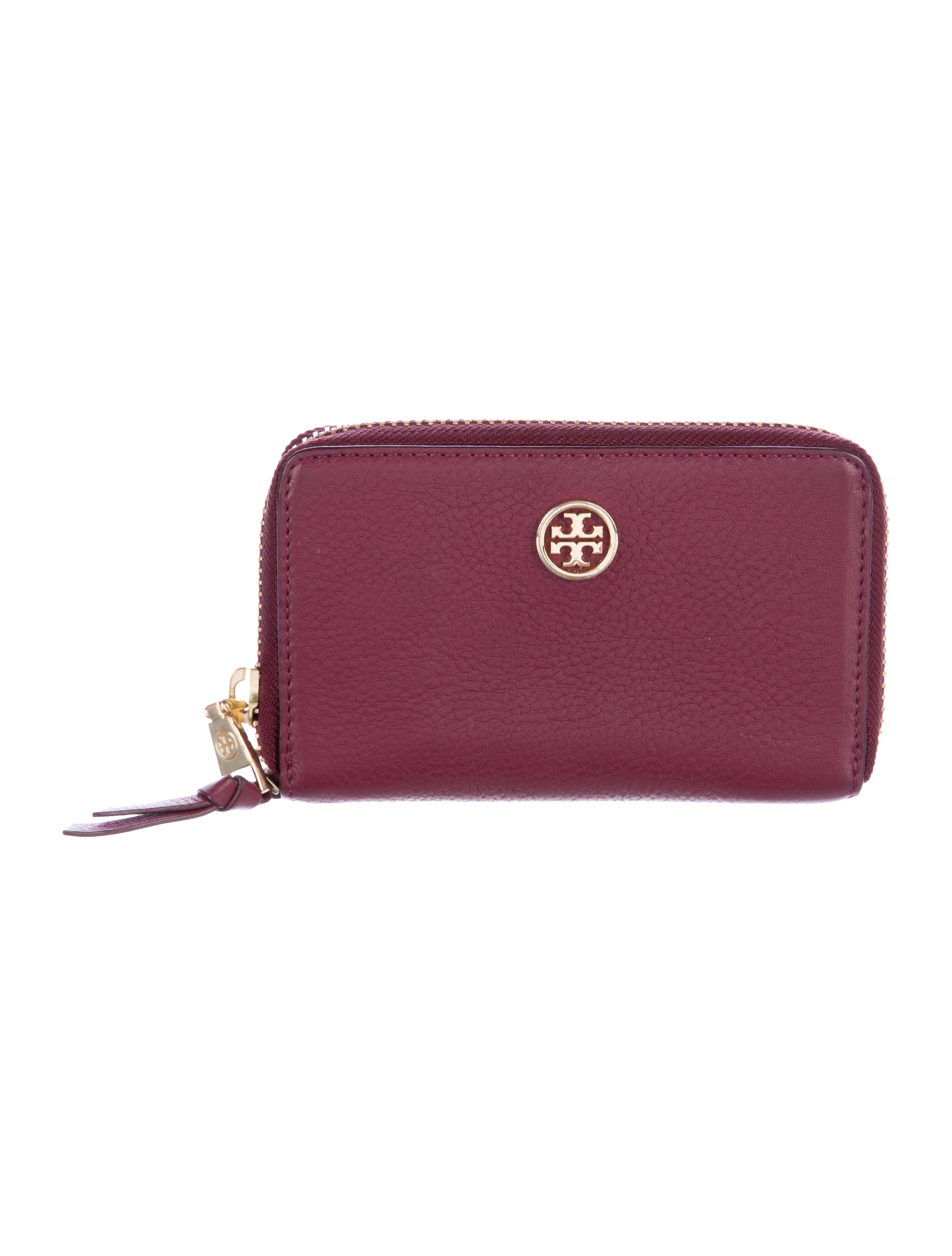 Tory Burch Leather ZipAround Wallet Accessories WTO100830 The RealReal