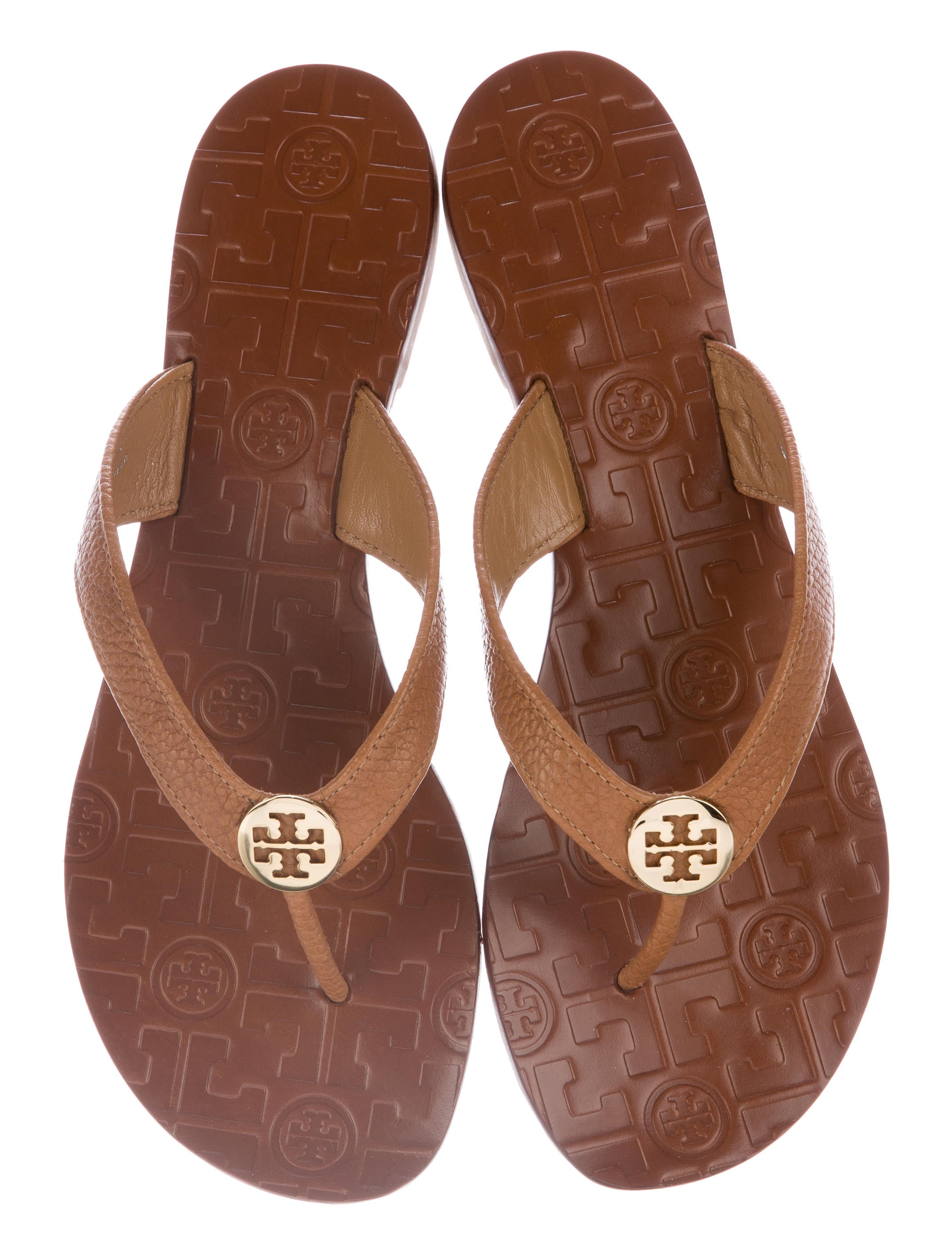 Tory Burch Thora Logo Sandals - Shoes - WTO101480 | The RealReal