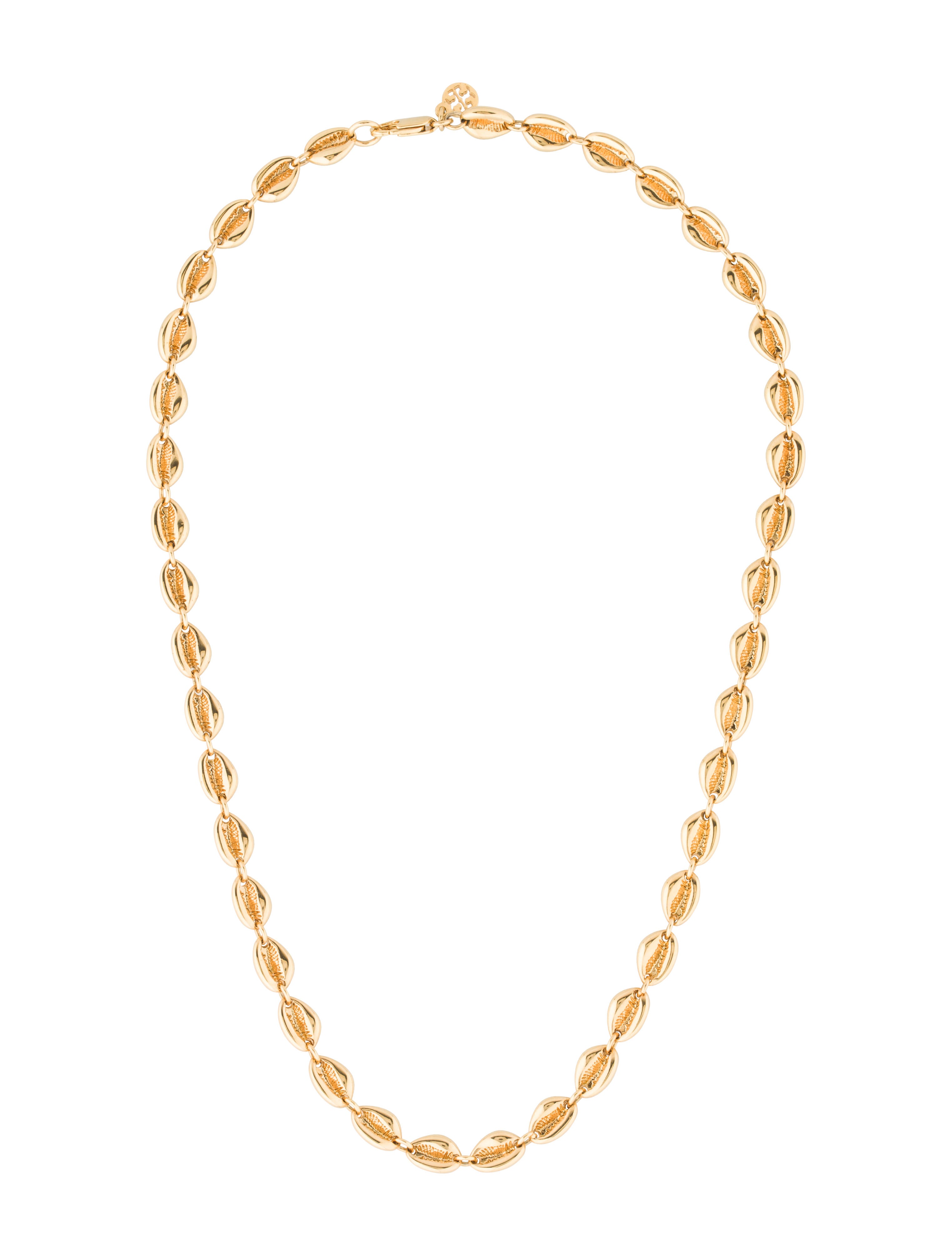 Tory Burch Mikah Shell Link Necklace Necklaces WTO104077 The RealReal