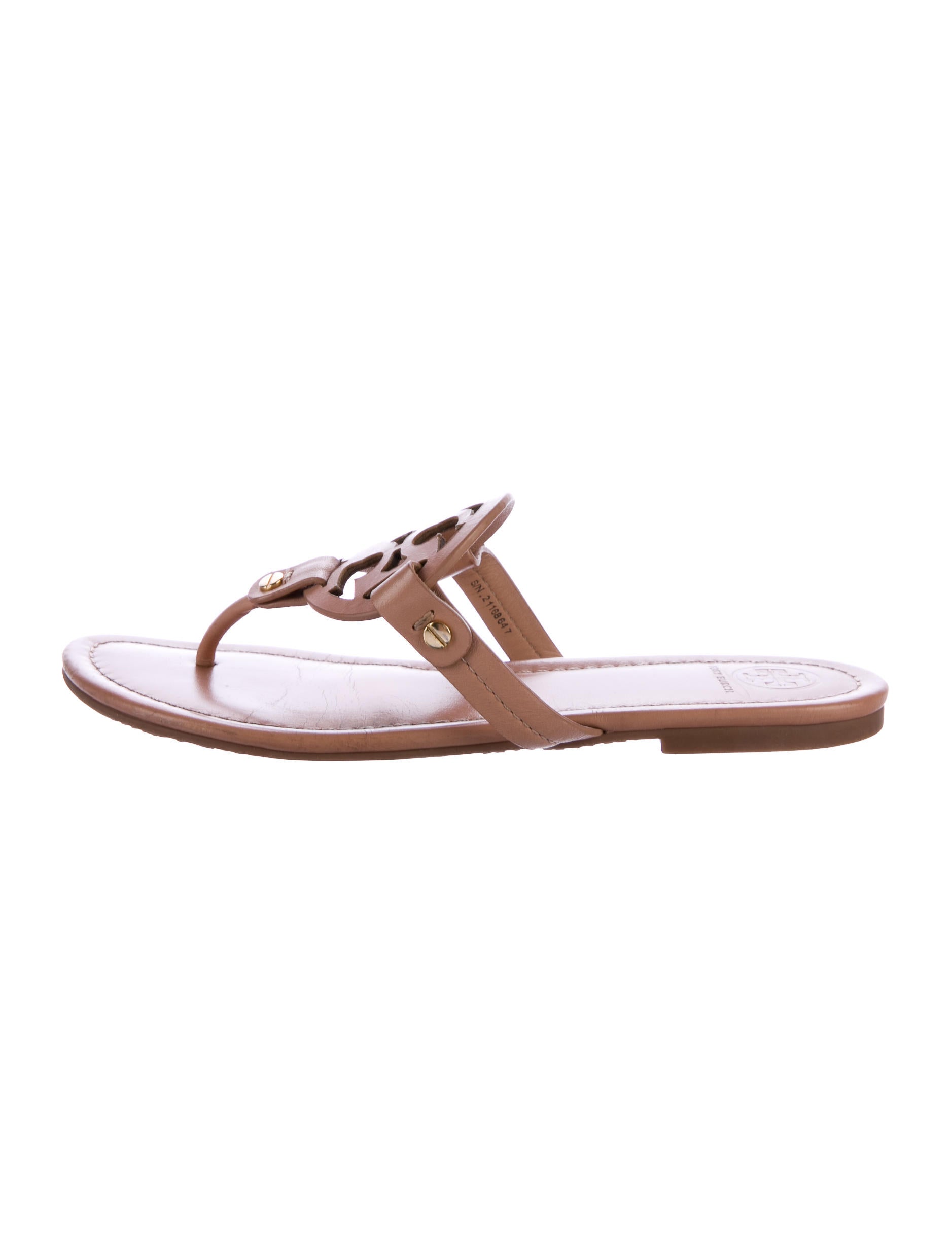 Tory Burch Miller Leather Sandals