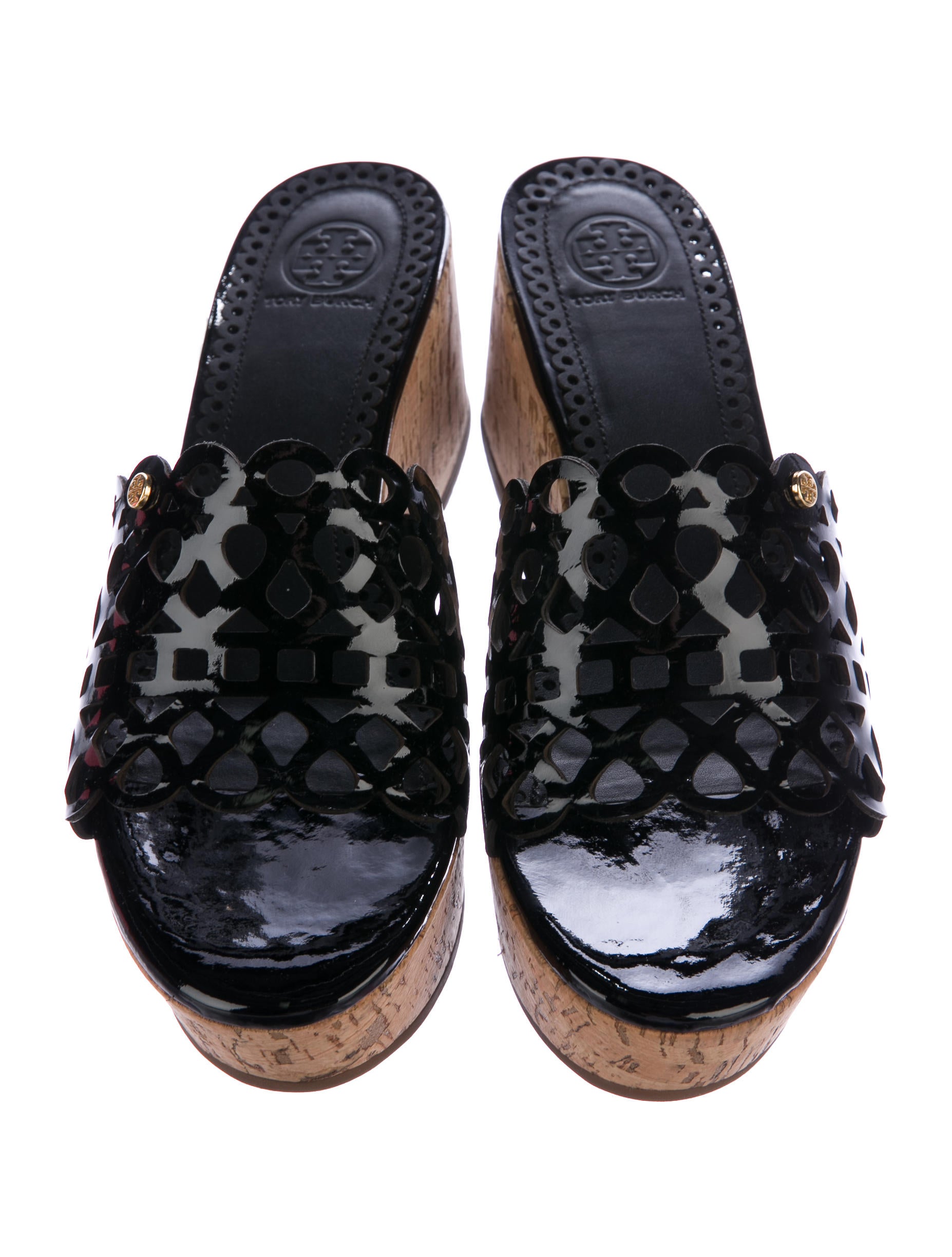 Tory Burch Dunn Slide Sandals - Shoes - WTO106653 | The RealReal