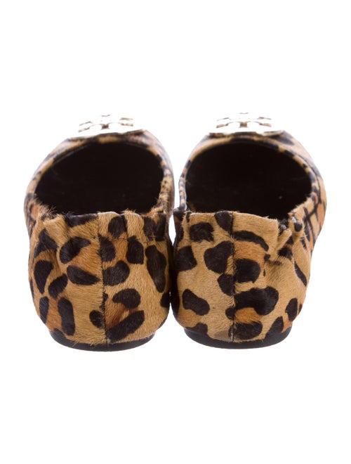 Tory Burch Pony Hair Leopard Print Flats