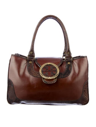 Tory Burch Python Satchel