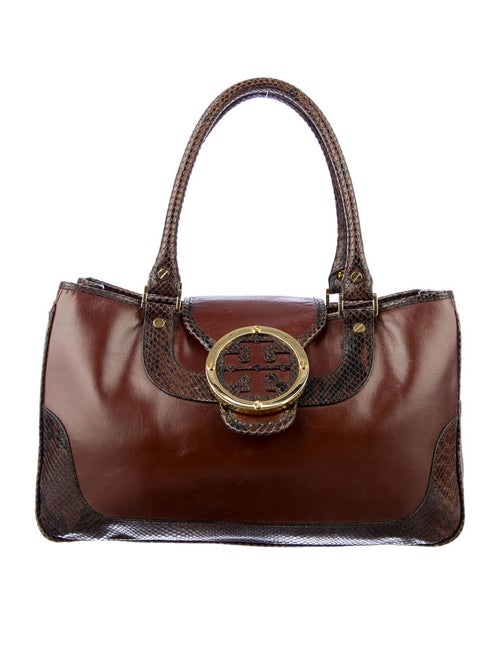 Tory Burch Python Satchel