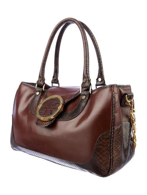 Tory Burch Python Satchel