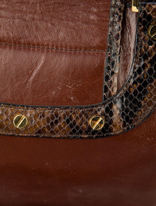 Tory Burch Python Satchel