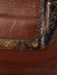 Tory Burch Python Satchel