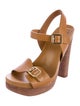 Tory Burch Leather Platform Sandals