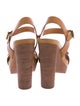 Tory Burch Leather Platform Sandals