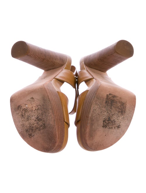 Tory Burch Leather Platform Sandals